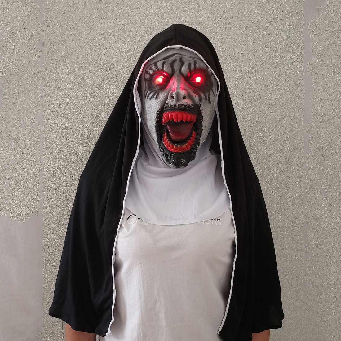 Nun Mask Halloween Ghost Horror Costume | Magic Stories