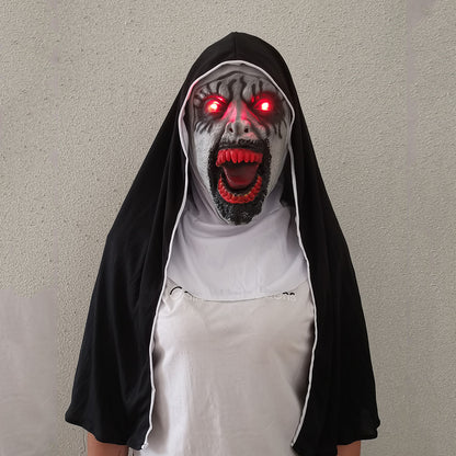 Nun Mask Halloween Ghost Horror Costume | Magic Stories