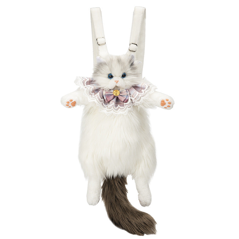Women's Cute Ragdoll Backpack Plush Doll | Magic Stories