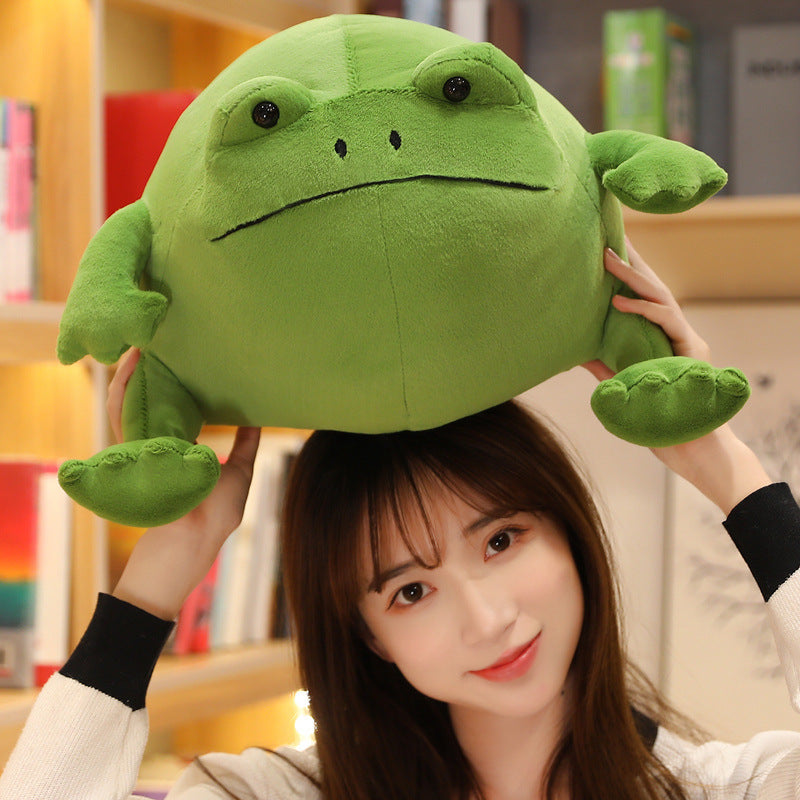 Household Fashion Frog Plush Doll Cartoon — packaging