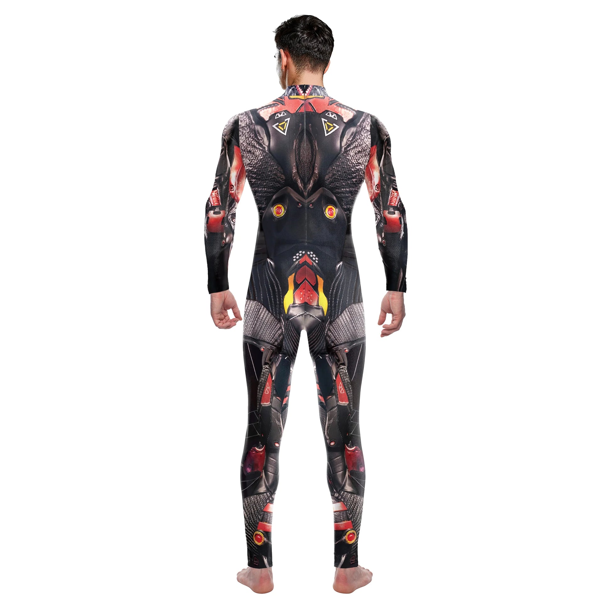 Halloween New Tights 3D Digital Printing Cosplay One-piece Play Costume — detail