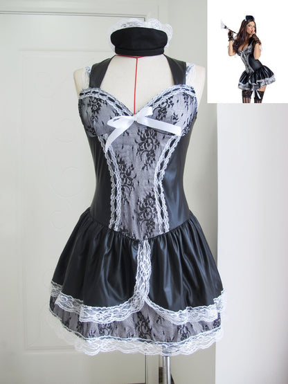 Playful French Maid Uniform Halloween Stage | Magic Stories
