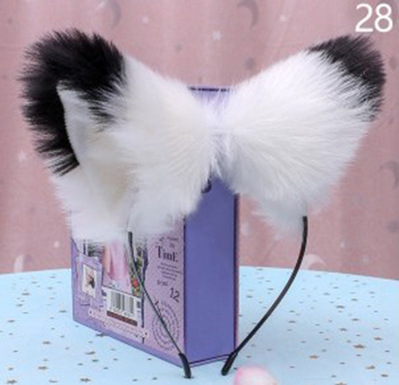 Anime Cat Girl Hair Hoop Headband Cat Ears — side view