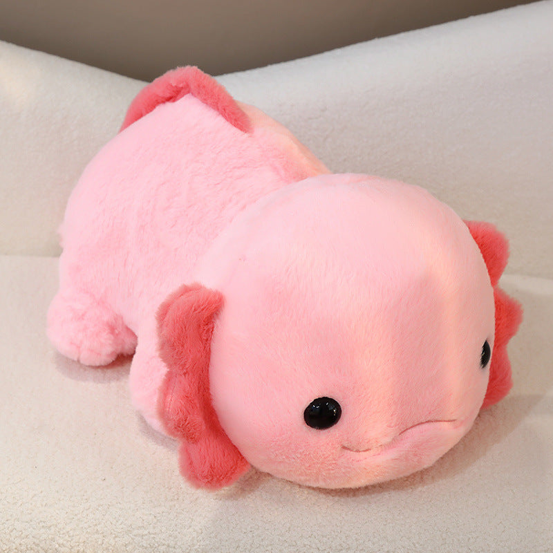 Hexagon Giant Salamander Dinosaur Giant Salamander Cute Plush Doll — detail