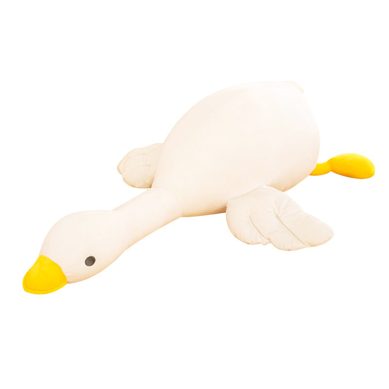 Cute Big White Goose Pillow Doll Plush Toy | Magic Stories