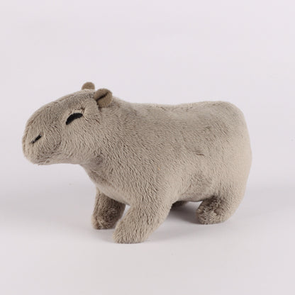 Animal Plush Doll Capybara Plush Toy — side view