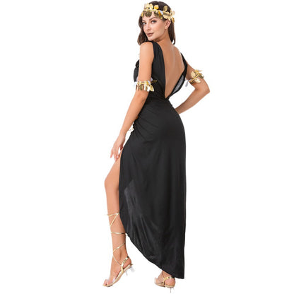 Halloween Cleopatra Costume Black Evening | Magic Stories