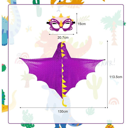 Halloween Dinosaur Cape, Halloween Cosplay | Magic Stories