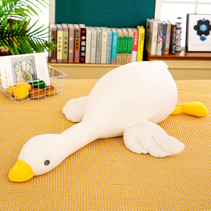 Cute Big White Goose Pillow Doll Plush Toy | Magic Stories