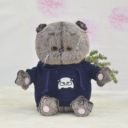 Simulation Cat Plush Toy — back view