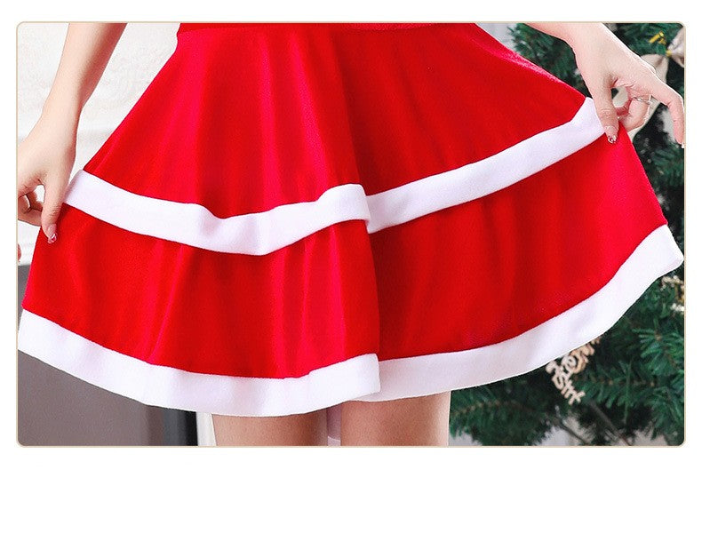 Maid Costume Bunny Christmas Costume — side view