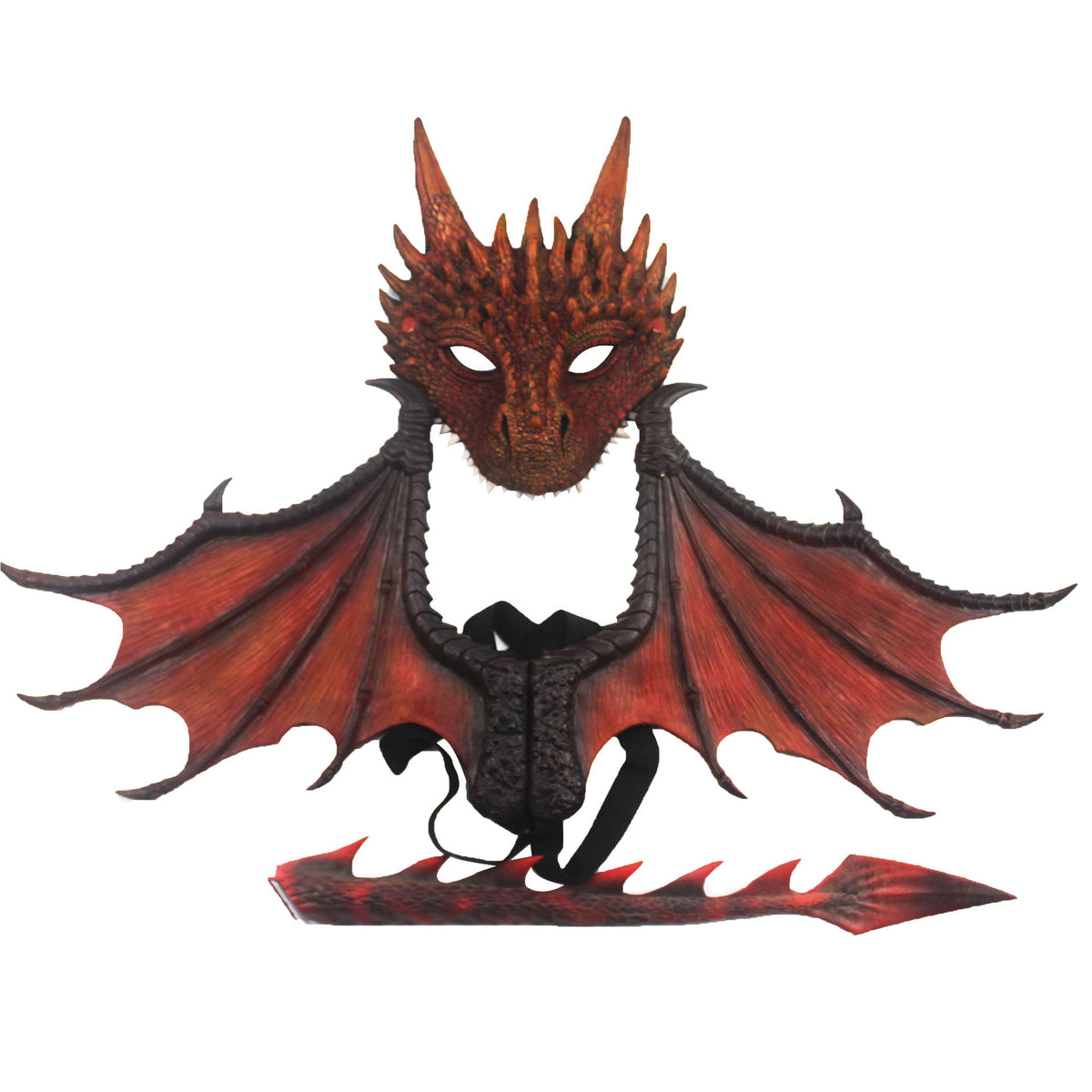 Halloween Mardigras Carnival Kid Child Costume Demon Cosplay Dragon Suit Cross Border — packaging