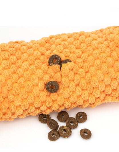 Pet Sniffing Plush Snail Molar Sound Dog Toy | Magic Stories