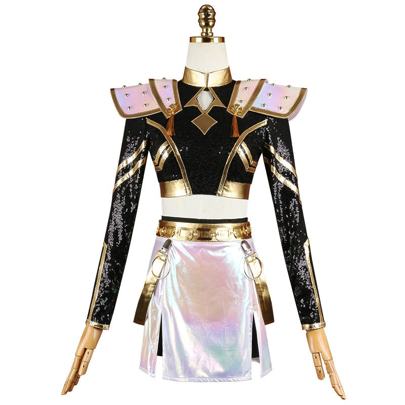 Kpop Witch Hunting Group Zoe Cos Costume — scale reference