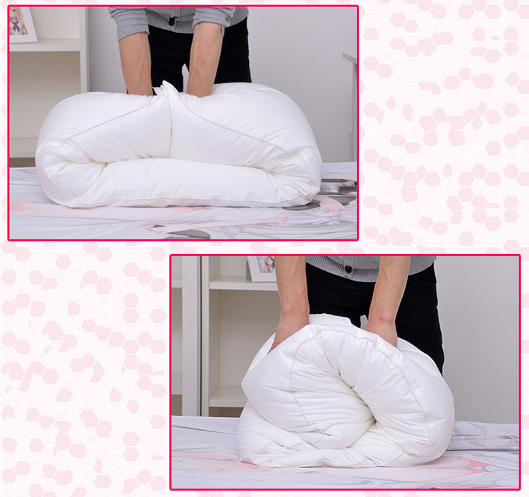 Double Equal Body Throw Pillow Insert — detail