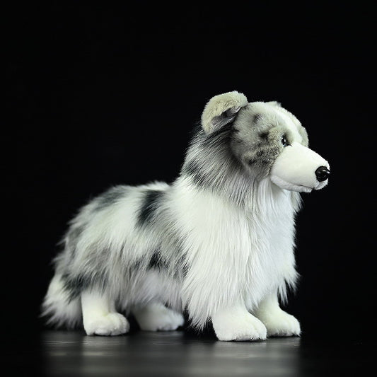 Border Collie Simulation Plush Toy | Magic Stories