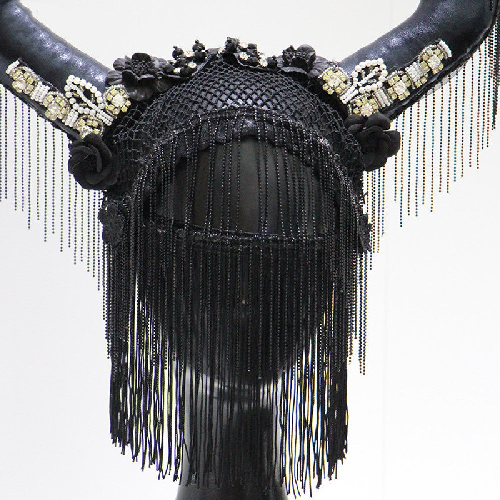 Horn Headband Halloween Personality Cosplay Props — side view