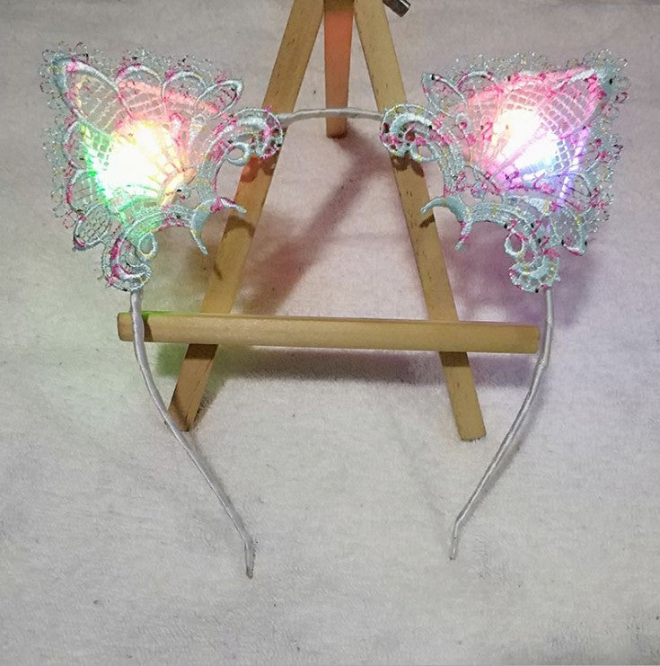 Glowing Hair Accessories Flashing Lights Cat | Magic Stories