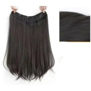 Traceless Micro Curly Wig - Women's Natural Volume — back view