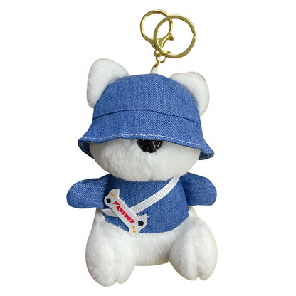 Puppy Plush Doll Keychain Pendant Female | Magic Stories