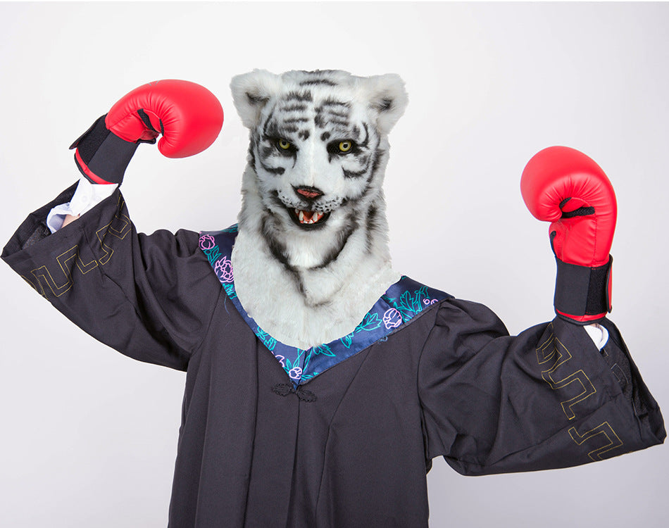 Cosplay Shooting Props Plush Animal Headgear | Magic Stories
