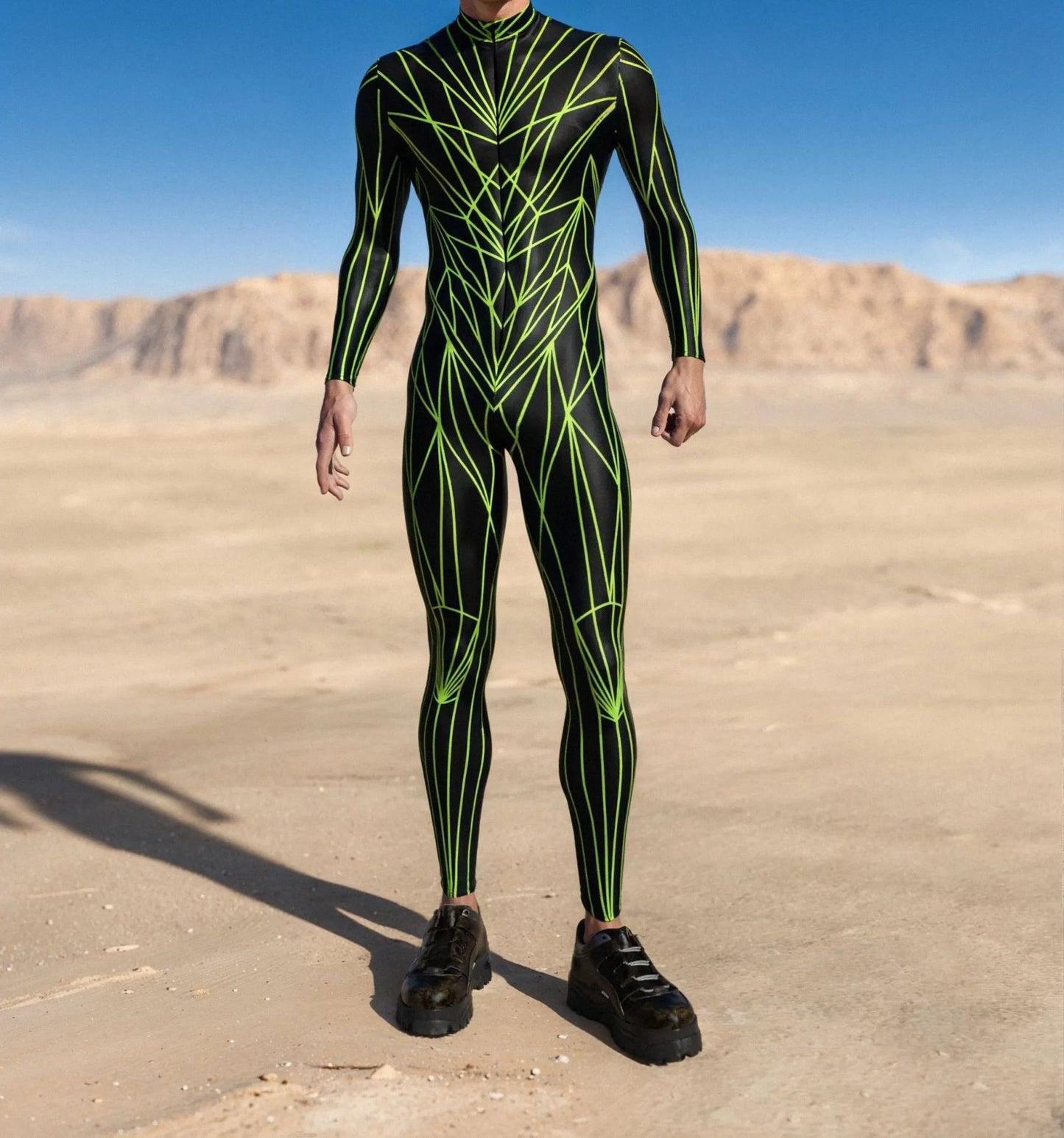 Digital Printing Cosplay One-piece Costume — in use