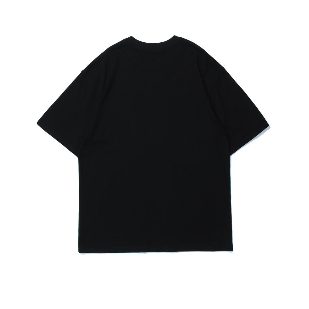 Men's Anime Print Short-sleeved T-shirt — back view