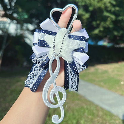 Anime-themed Bow-knot Keychain And Bag Charm | Magic Stories