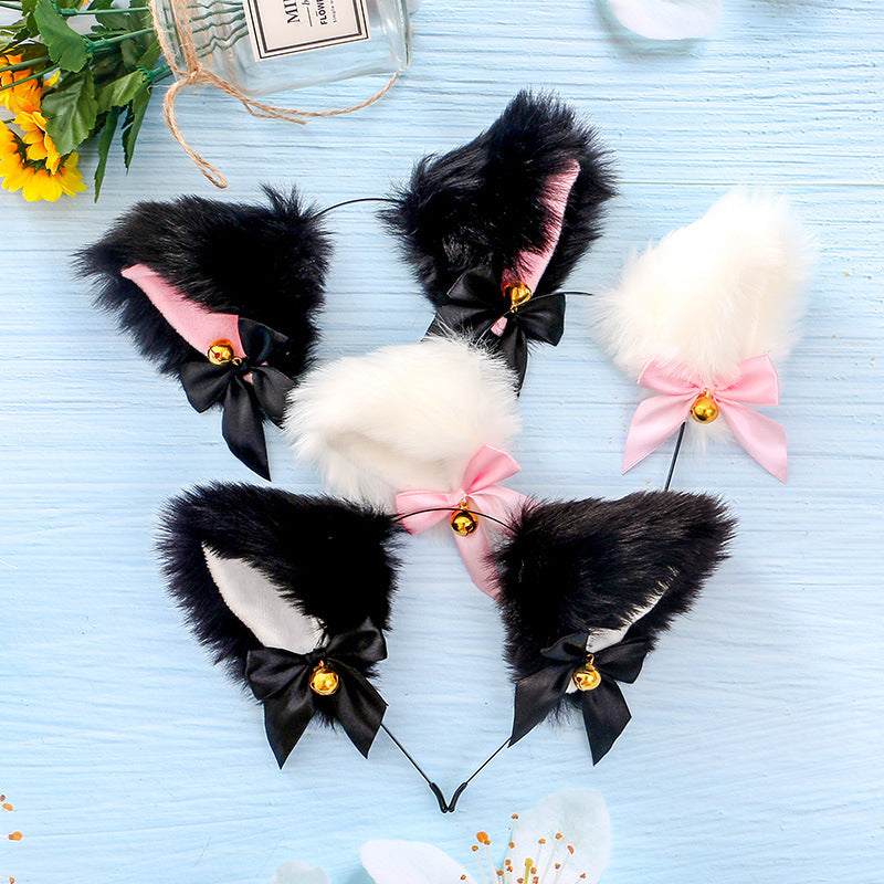 Headdress Props Plush Cat Ears Fox Ears