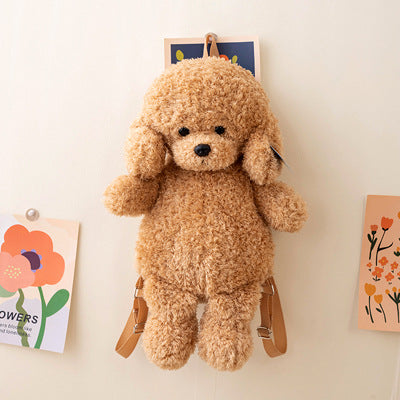 Cute Plush Doll Backpack — detail