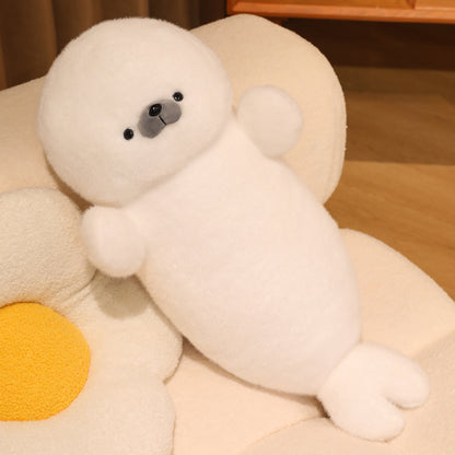 Cute Lying-seal Plush Toy Soft Sea Otter | Magic Stories