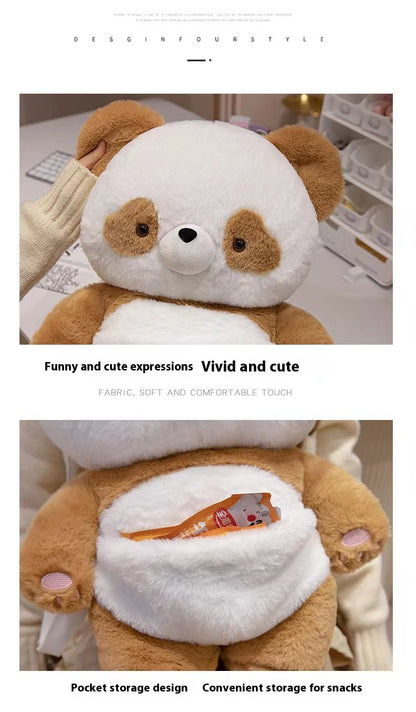 Girl Cute Plush Doll Backpack — packaging