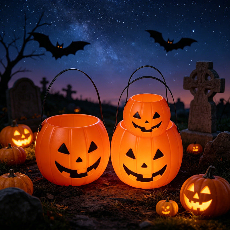 Cross Border New Pumpkin Bucket, Handheld | Magic Stories