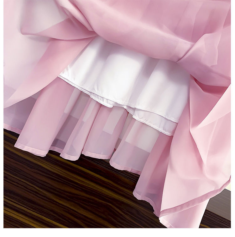 Women's Embroidered Chiffon Improved Hanfu | Magic Stories