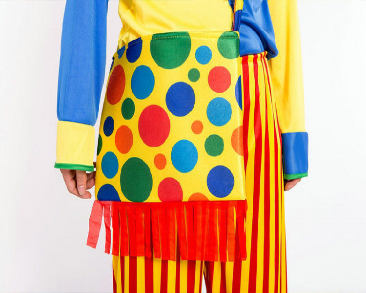 Halloween Costume Clown Performance Set — in use