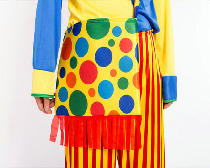 Halloween Costume Clown Performance Set — in use
