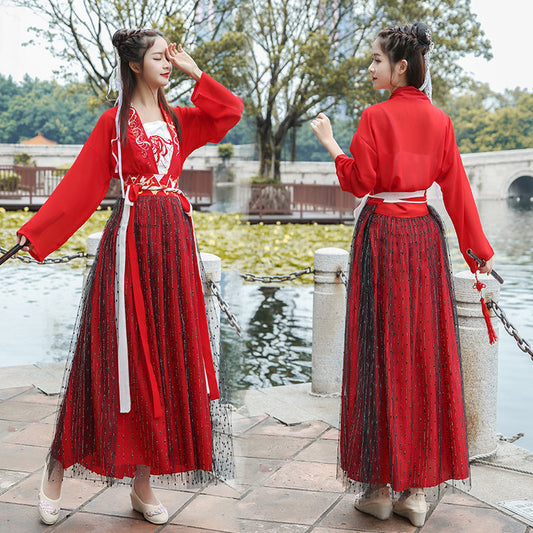 Hanfu Female Super Fairy Chinese Style Suit | Magic Stories