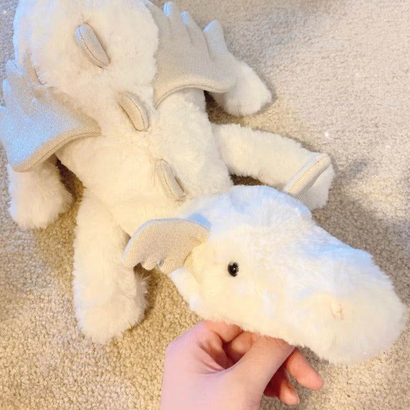 White Snow Dragon RoseBlue Flying Dragon | Magic Stories