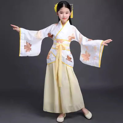 Children's Han Chinese Costume Tang Suit | Magic Stories