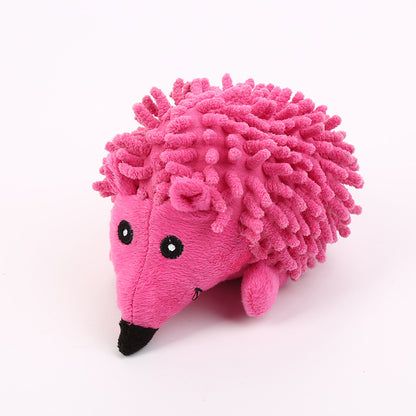 Pet Dog Toy Mop Plush Hedgehog Gnaw | Magic Stories