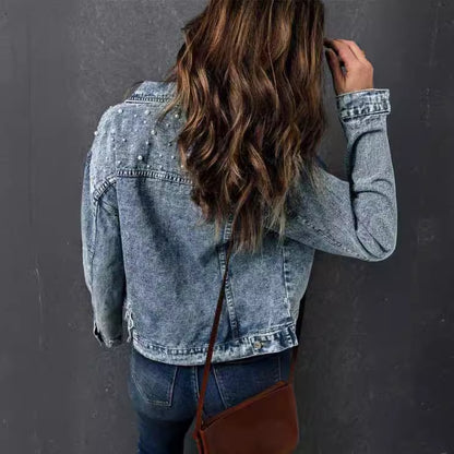 Fall Winter Cowboy Jacket Loose Casual Jacket — side view