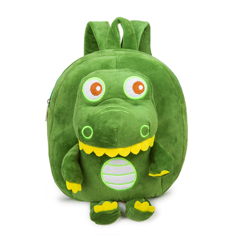 Baby Dinosaur Plush Toy Backpack — scale reference