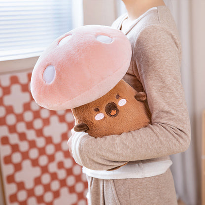 Small Animal Mushroom Series Plush Toy Doll — detail