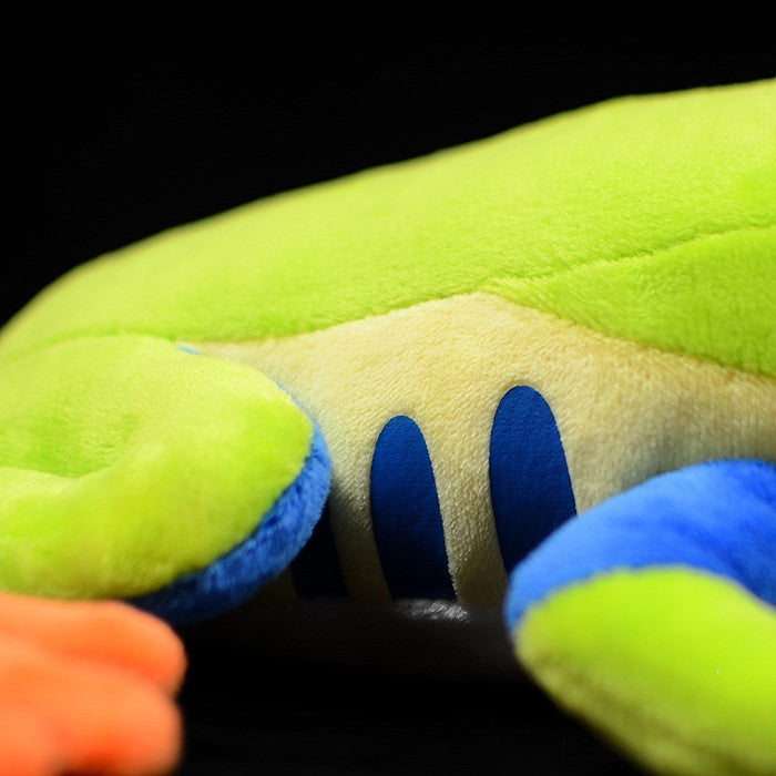 Red-eyed Small Tree Frog Plush Toy Doll — side view