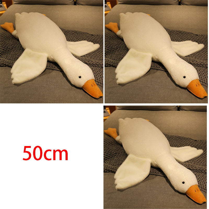 Big White Goose Doll Pillow Sleeping Plush | Magic Stories