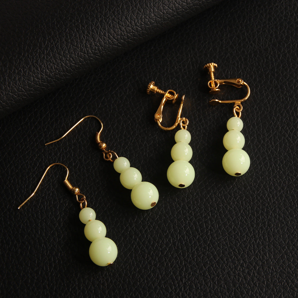 Plastics Earrings Anime Cosplay Periphery — packaging