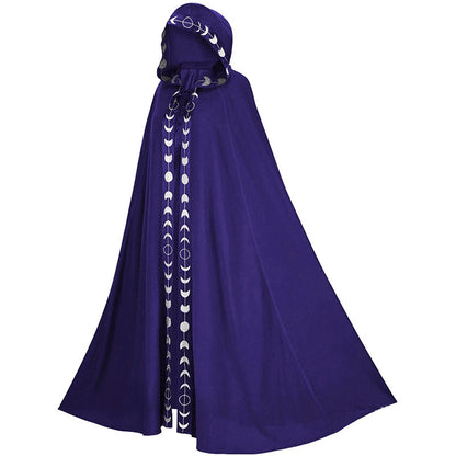 Hooded Cloak Medieval Renaissance 5 Color | Magic Stories