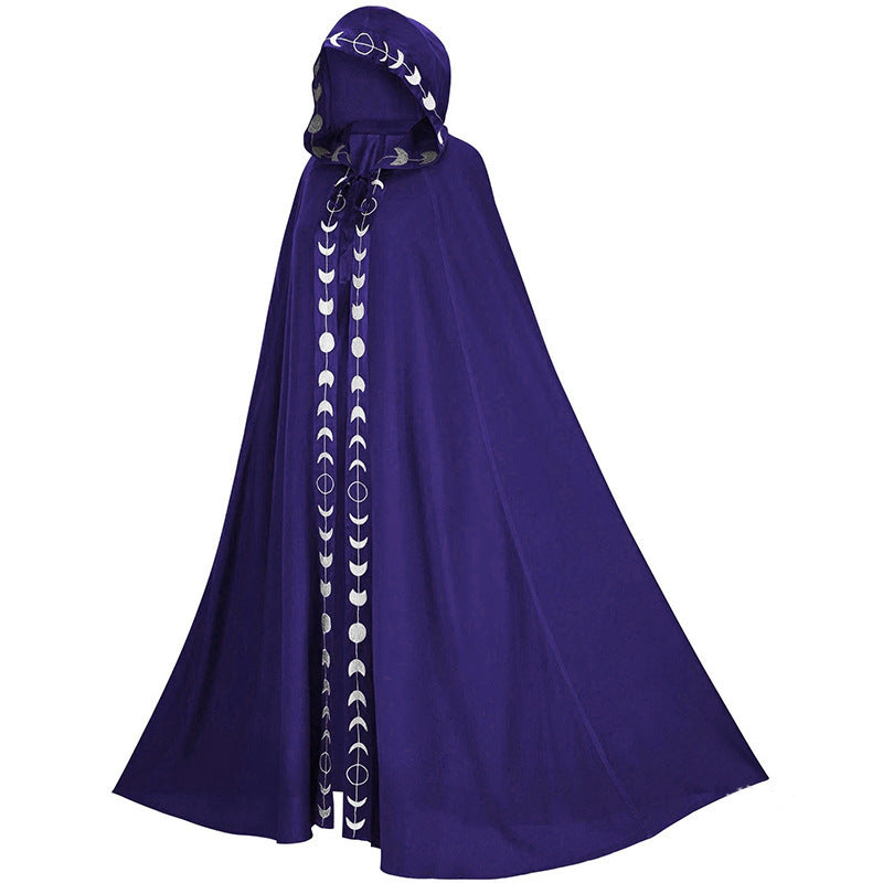 Hooded Cloak Medieval Renaissance 5 Color | Magic Stories