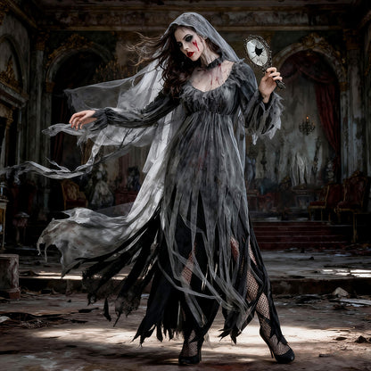 Performance Game Costume Horror Ghost Cloak | Magic Stories