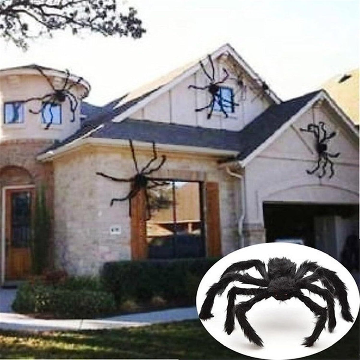 Halloween Decoration Simulation Plush Spider | Magic Stories